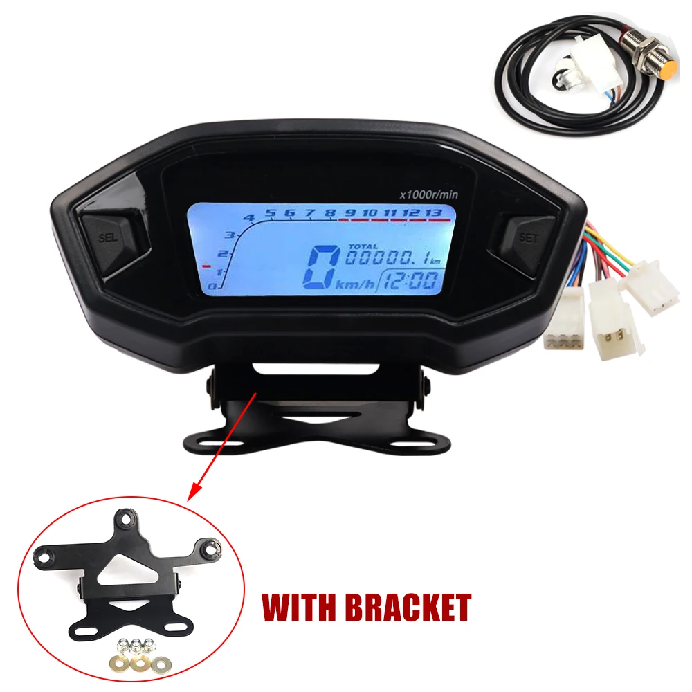 For Honda Grom 125 MSX MSX125 Grom125 Motorcycle Speedometer LCD Digital Dash DashBoard Indicator Tachometer Odometer Meter Part