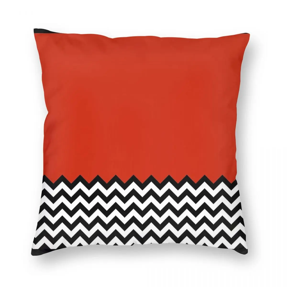 Funda de almohada quadrada con gráfico inspirado en Black Lodge (Twin Peaks), funda de almohada para hogar, sofá, sala de estar