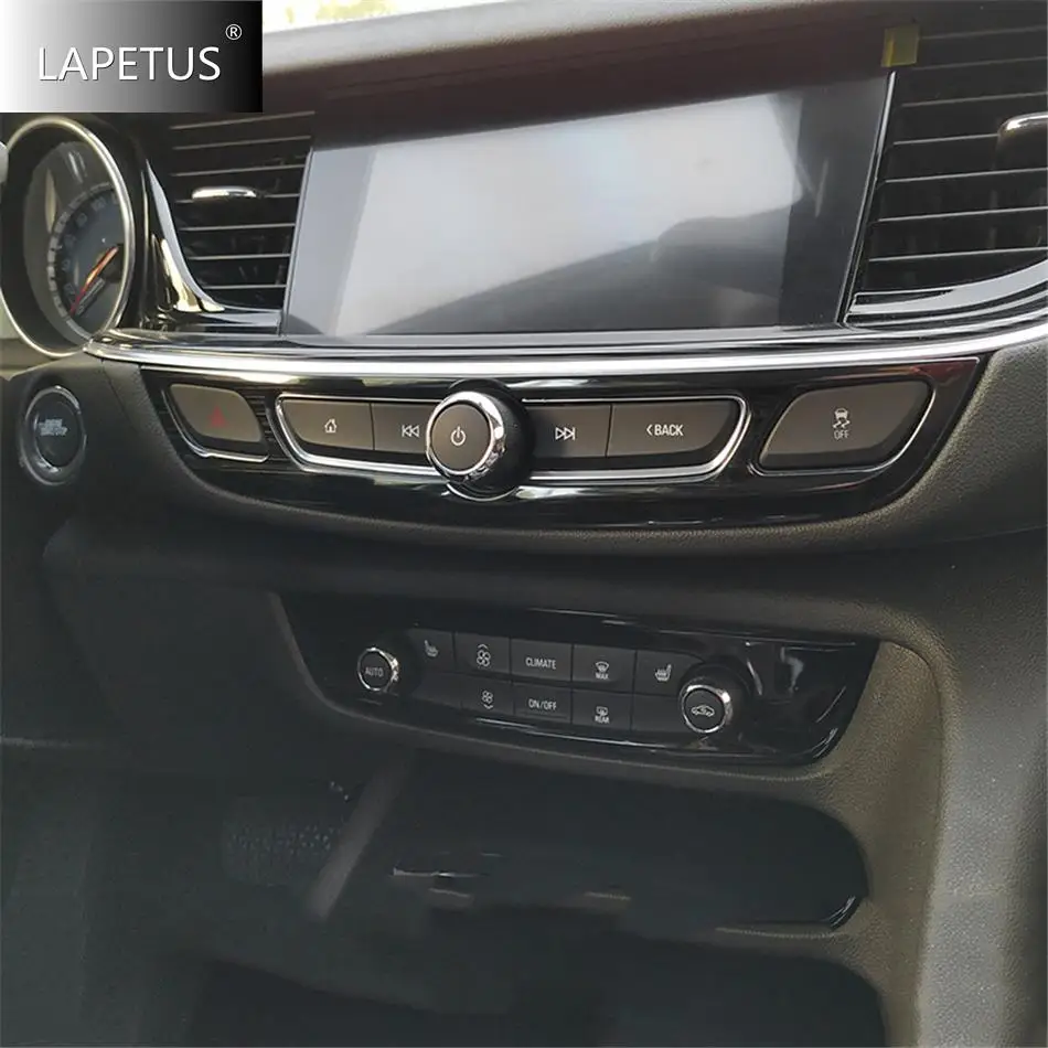 

For Opel Insignia GSi / Buick Regal 2017 - 2023 Door Speaker / Window Lift Button / Air AC Vent Cover Trim Car Accessories Black