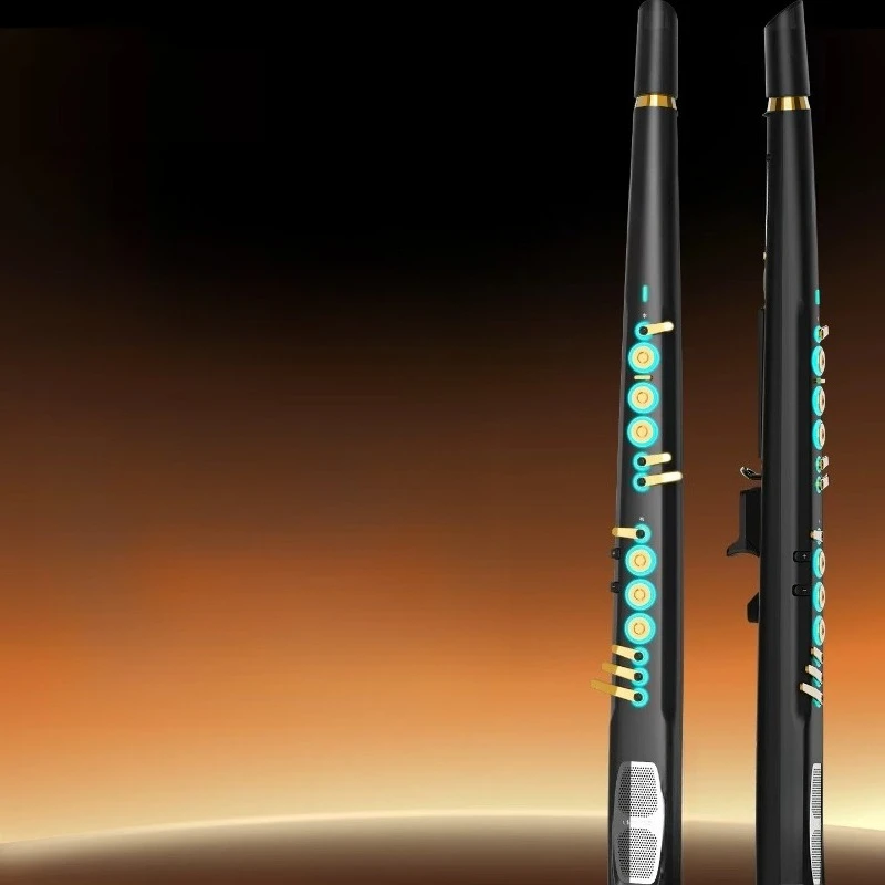 Electric blowpipe, middle-aged and elderly musical instruments, electric saxophone, gourd silk, suona flute