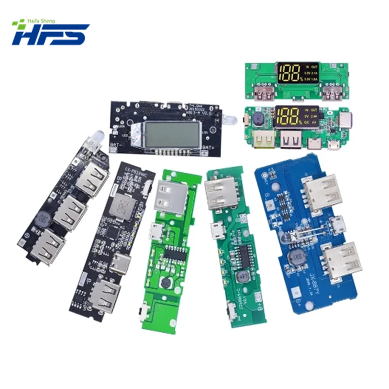 Dual USB 5V PD Mobile Power Bank 18650 Battery Charger PCB Power Module Accessories For Phone DIY New LED LCD Module Board