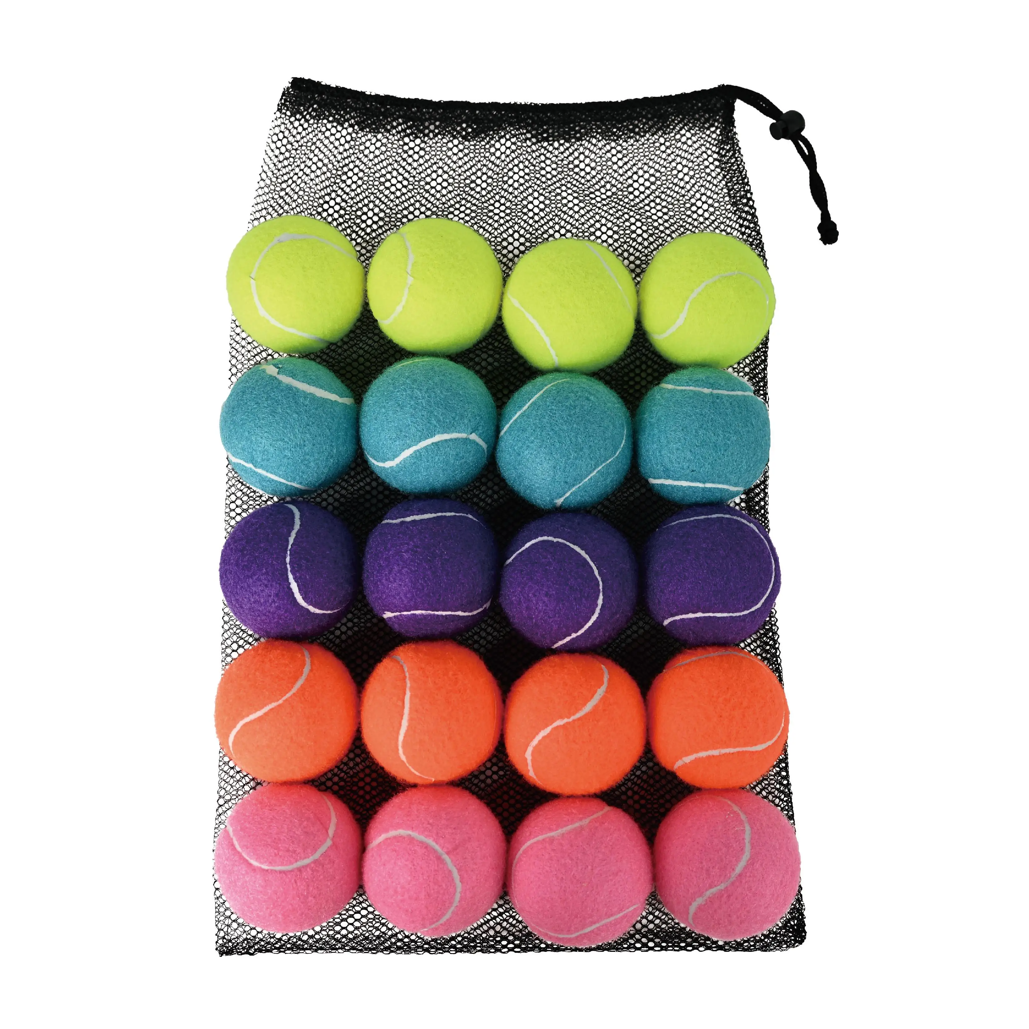 

INSUM 12/20pcs junior Kids Tennis Balls High Elasticity Pet Dog Playing Balls Outdoor Training Sports Competition