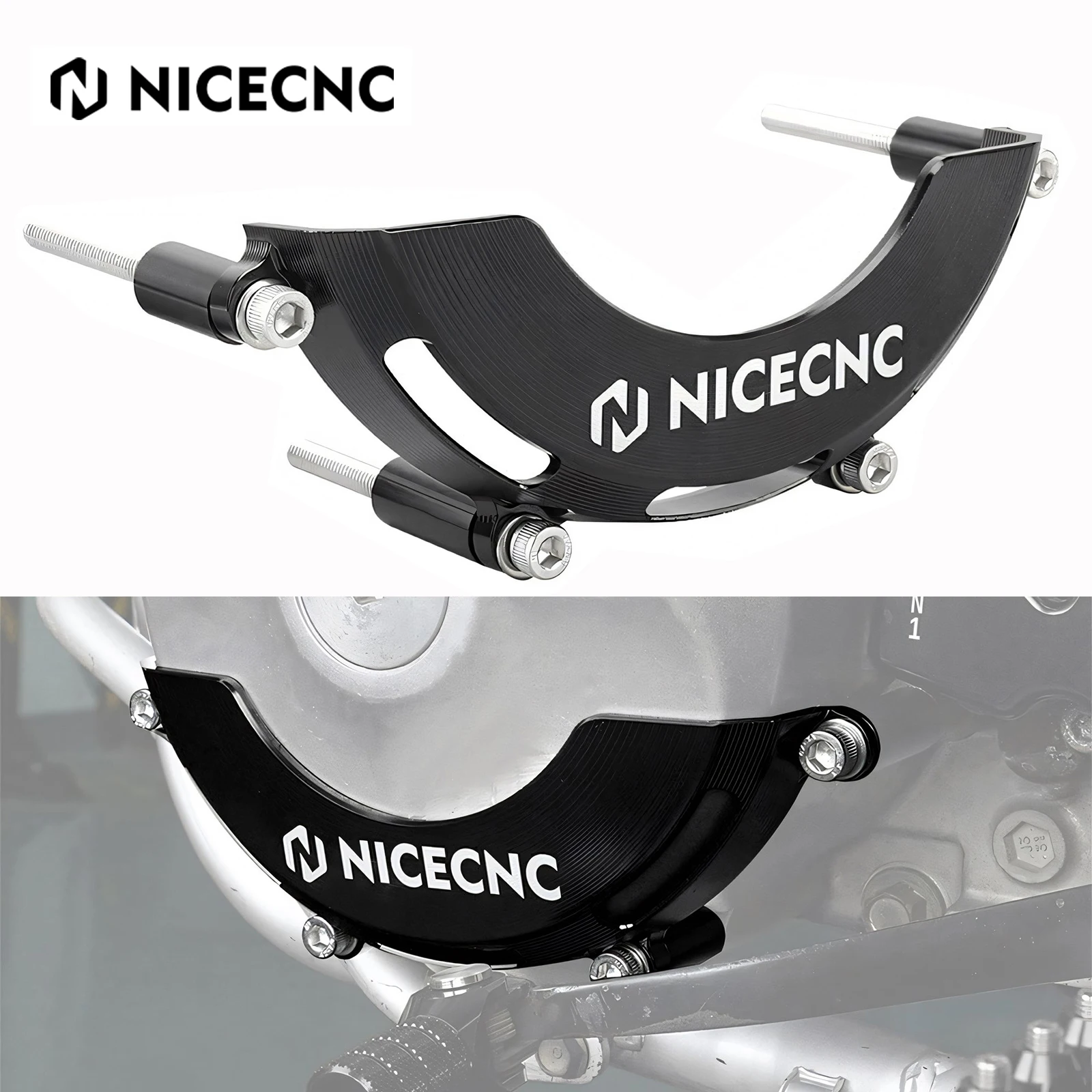 

Motocross For HONDA XR650L XR 650 L XR 650L 1993- 2024 2023 Engine Ignition Clutch Cover Case Guards Protector NiceCNC Aluminum