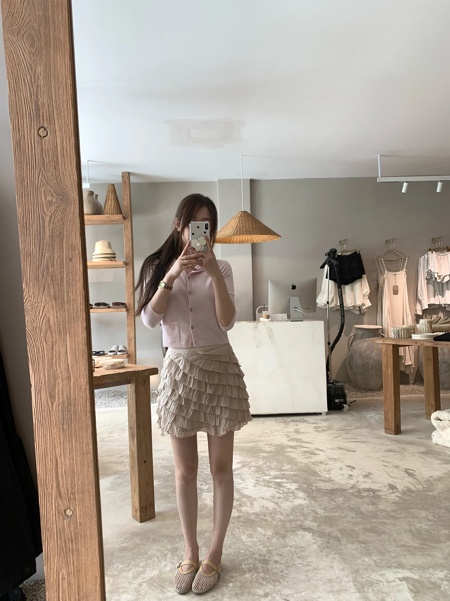 

Новинка: Весенняя короткая юбка с высокой талией, многослойная, в винтажном стиле, с оборками, в форме сердца, с высокой талией, с плиссировкой, в стиле «кейк-скат»