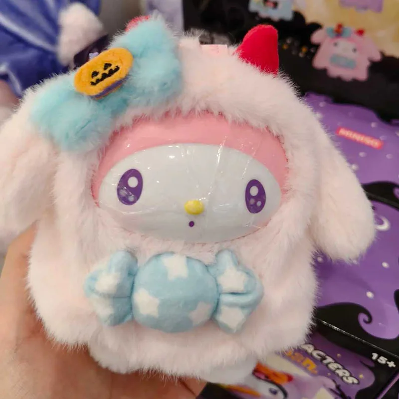 In Stock Miniso Candy Carnival Night Series Blind Box Ghost Decor Vinyl Face Bag Pendant Mystery Kawaii Toy Cute Surprise Gifts