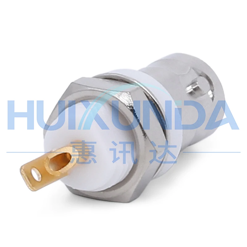 BNC-KY insulating female seat Q9-50KY insulating seat BNC/Q9 female seat white glue insulating baffle with nut gasket