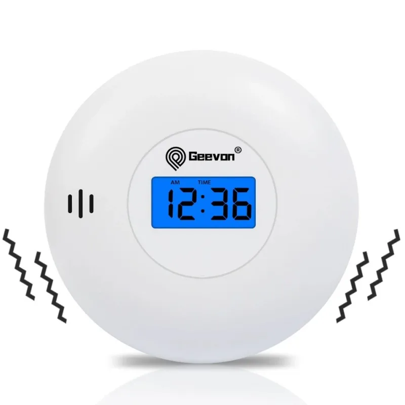 Powerful Silent Vibrating Alarm Clock with LED Lights Portable Deaf-Mute Student Friendly Wake-Up Device