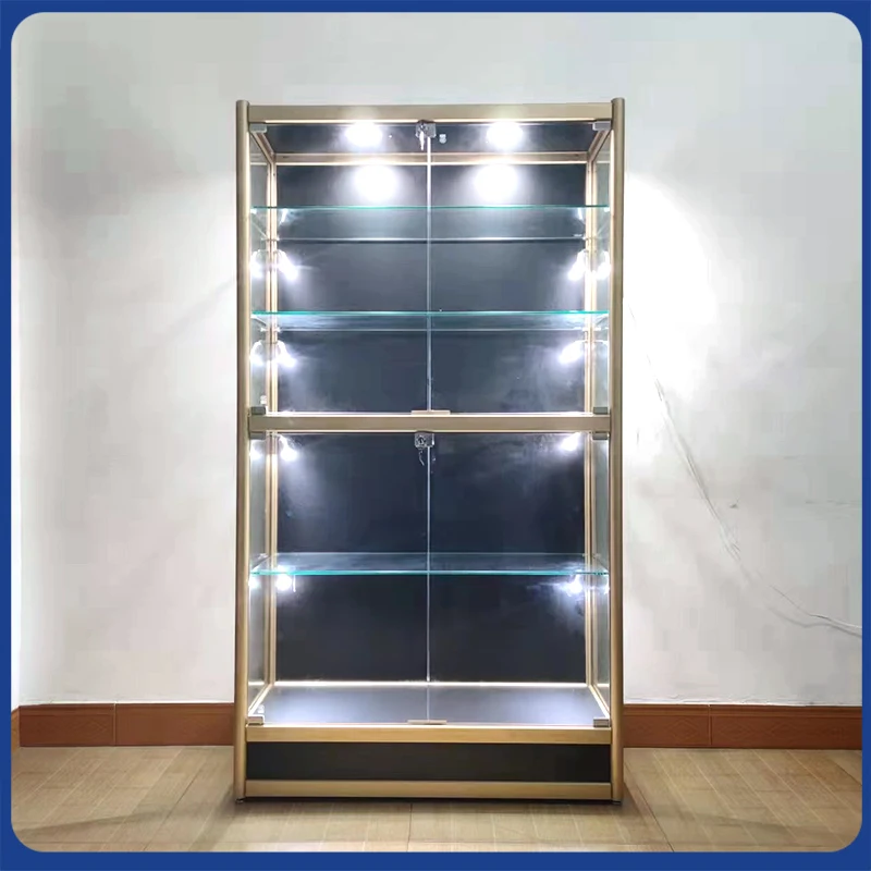 

Анимационная модель Gundam, витрина, товары, подарки, стеклянный шкаф, прозрачные игрушки, фигурка Lego, витрина, домашний шкаф