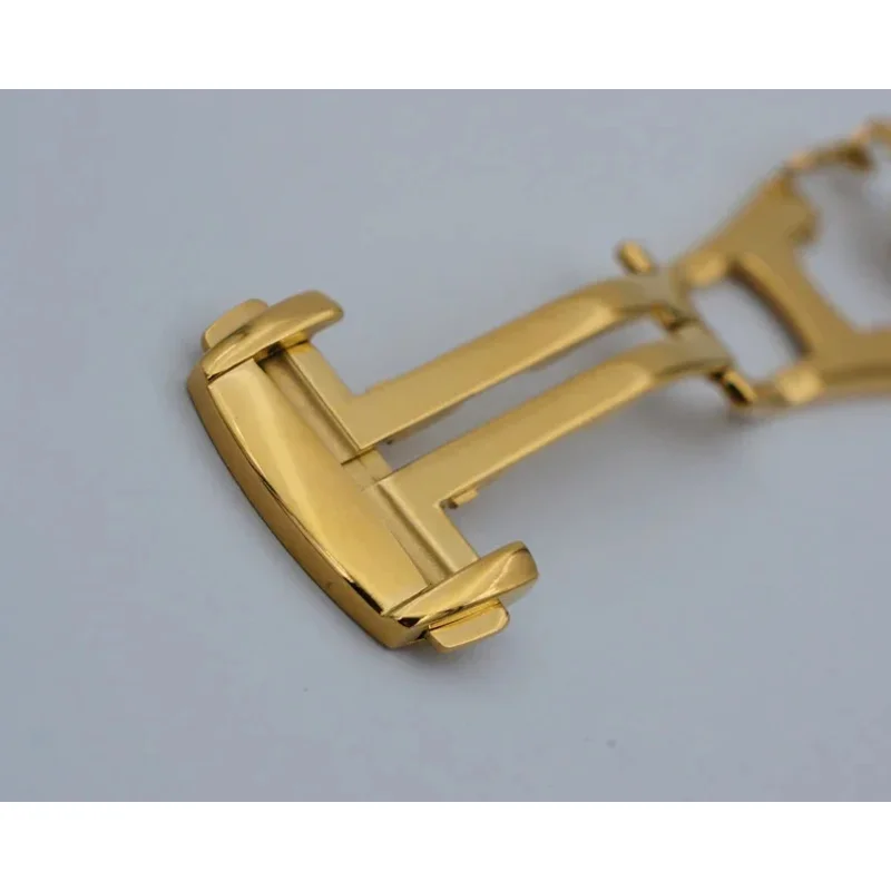 لساعة أوميغا 20 مللي متر 18 مللي متر 16 مشبك جلدي معدني زر نشر قابل للطي أبازيم إكسسوارات مشبك ساعة من الفولاذ المقاوم للصدأ