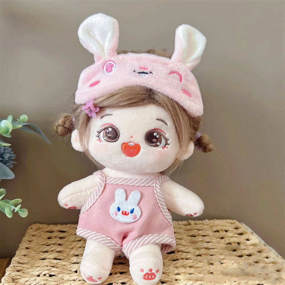 1 set Dress Up 20cm Cotton Doll Clothes Outfit Kawaii Star Doll Clothes Suit DIY Clothing Lovely No Attributes Dolls Clothes