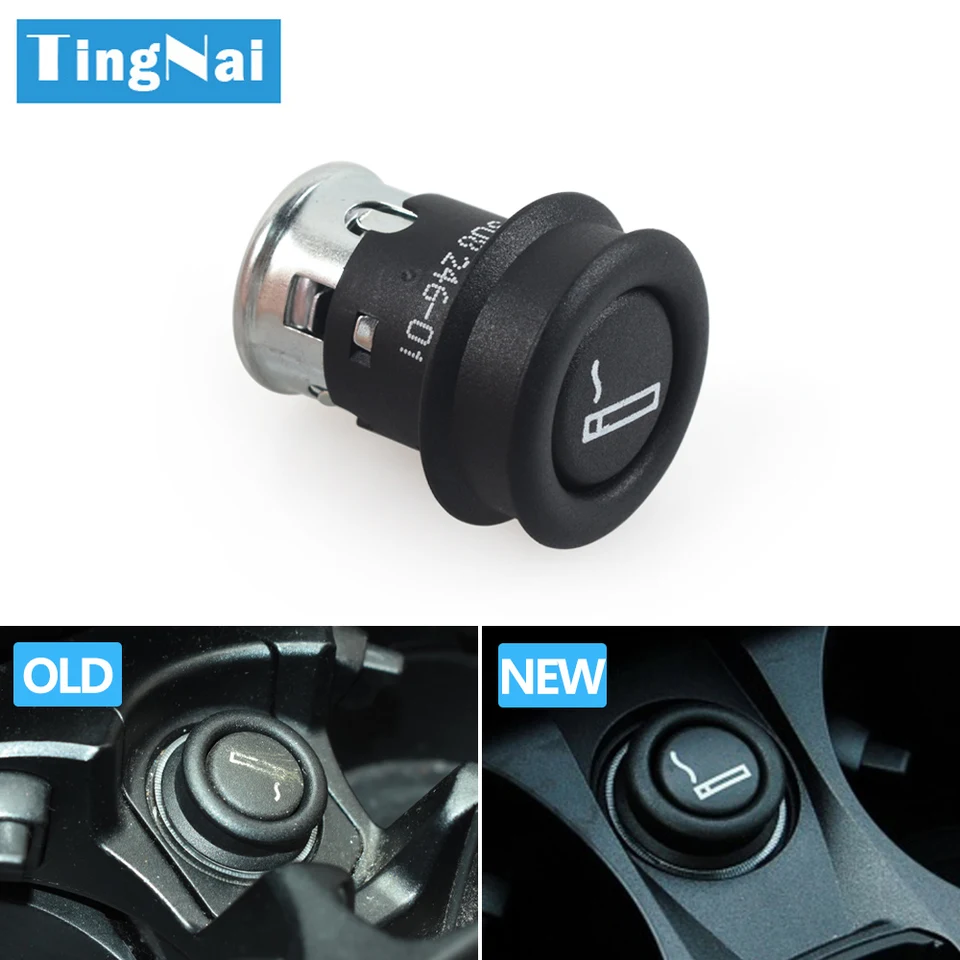 Car Universal Cigarette Lighter Component Plug For BMW All Series 1 2 3 4 5  6 7 X1 X2 X3 X5 X6 Z3 61349308246 F10 F11 E90 E61