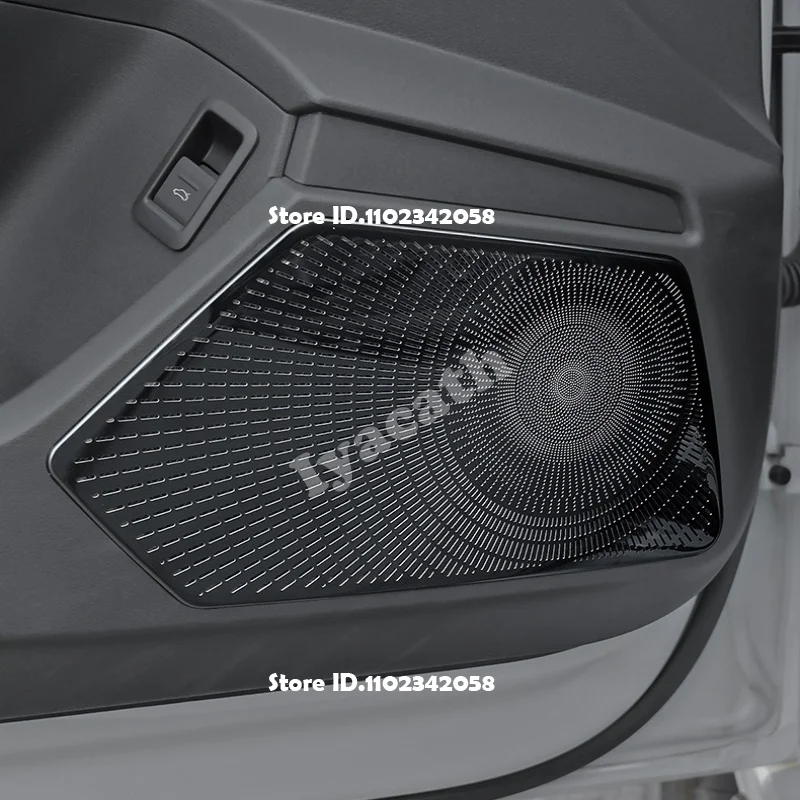 Fit For Audi A3 8Y Sedan Sportback 2021 2022 Car Door Board Audio Speaker Loudspeaker Cover Trim Reading Light Panel Accessories - view 4
