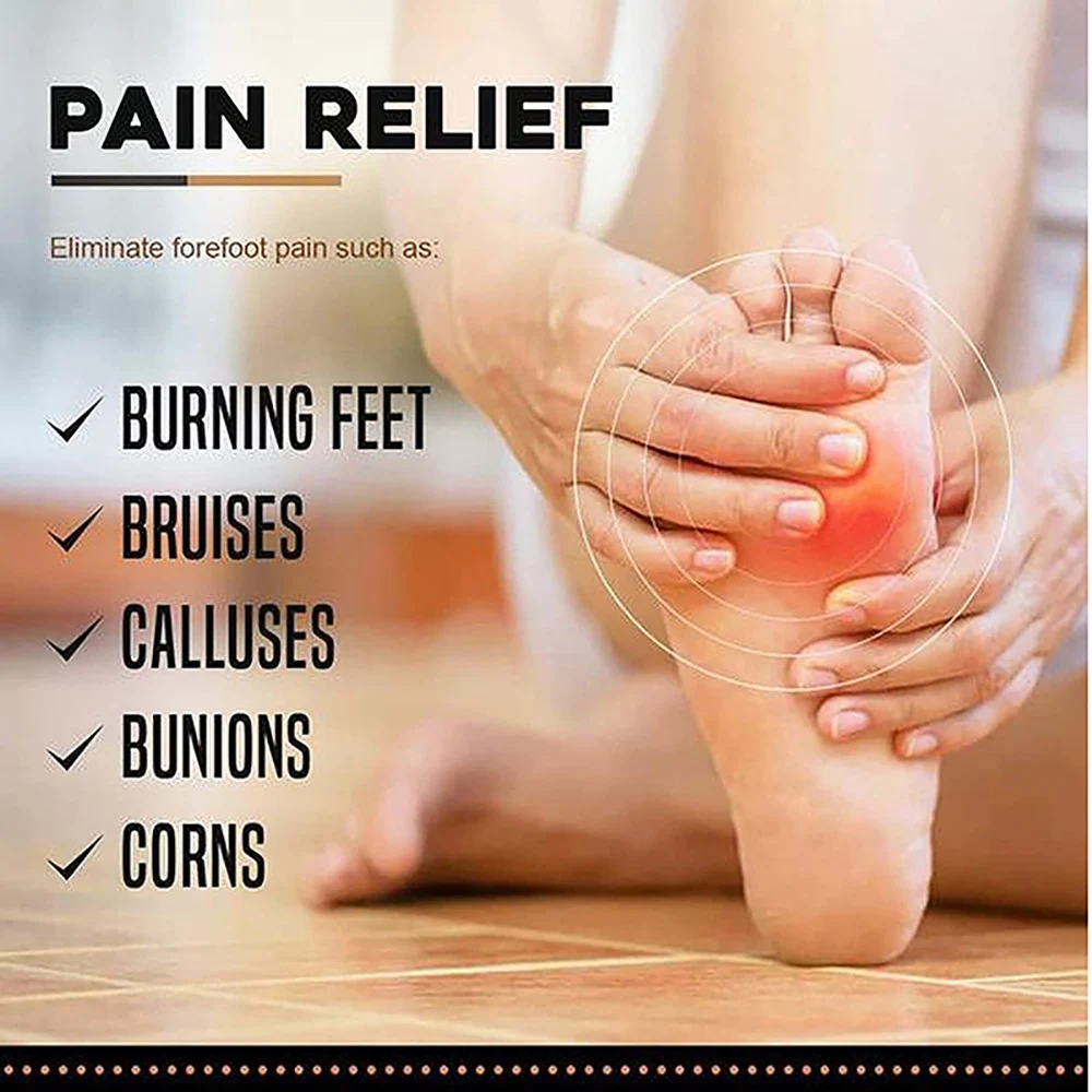 Pexmen 2 pezzi cuscinetti per palla di piedi cuscinetti metatarsali per donne e uomini cuscinetti morbidi per l'avampiede per la palla di piedi prevengono il dolore e l'inconforto