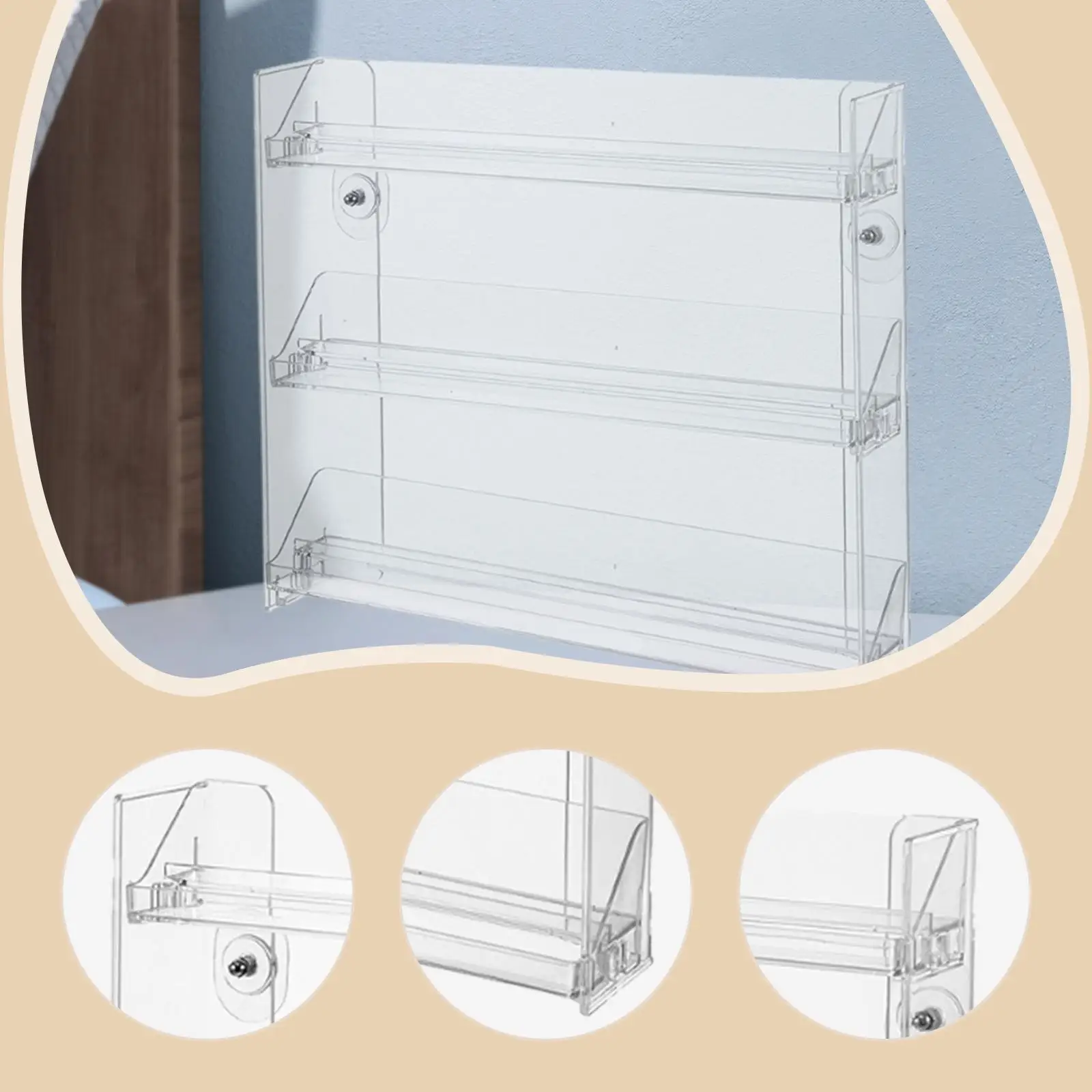 Présentoir de figurines transparent, organisateur de rangement pour figurines d'action à collectionner