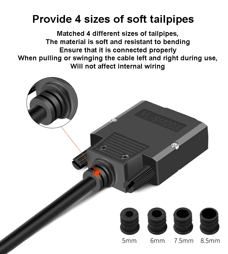 15Pin DB15 Solderless Breakout Connector 2 Rows Hollow Punch Needle D-SUB Male Female Terminal Industrial Serial Plug