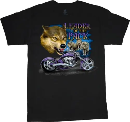 

Biker Wolf T-shirt Mens Graphic Tees Clothing Apparel Mens Gifts