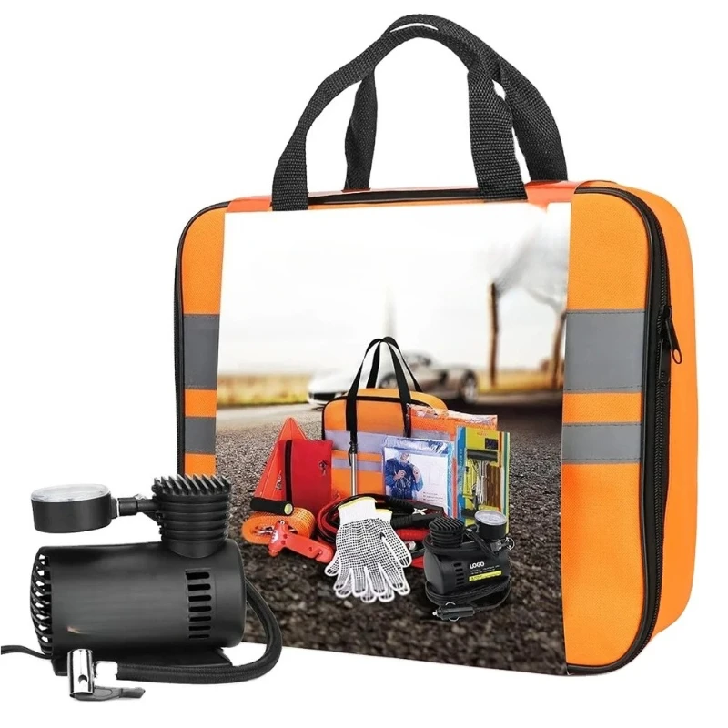 

Multi-Purpose Vehicle Assist Roadside Car Emergency Safety Kit Car Travel Emergency Kit