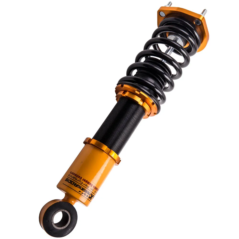 Full Adjustable 24-Way Damper Coilover Shocks For Toyota Corolla Matrix 03-08 aluminum suspension seatpost shock