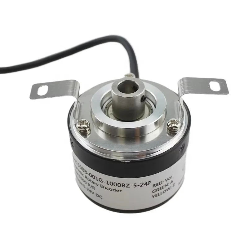 Rotary Encoder MHC50 Series Hollow Shaft Encoder 24V Output 50mm
