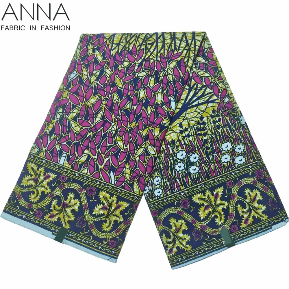 

Veritable Wax Ankara Block Prints Batik Fabric African Wax Fabric Nigerian Dutch Hollandais Pagne 100% Cotton For Sewing VL-738