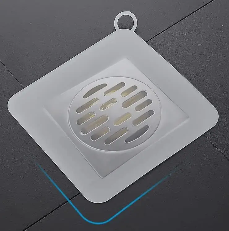 

1PC White/Grey Silicone Floor Drain Deodorant Pad Bathroom Cover Sink Anti-smell Insect-proof Floor Drain Cover Water Stopper