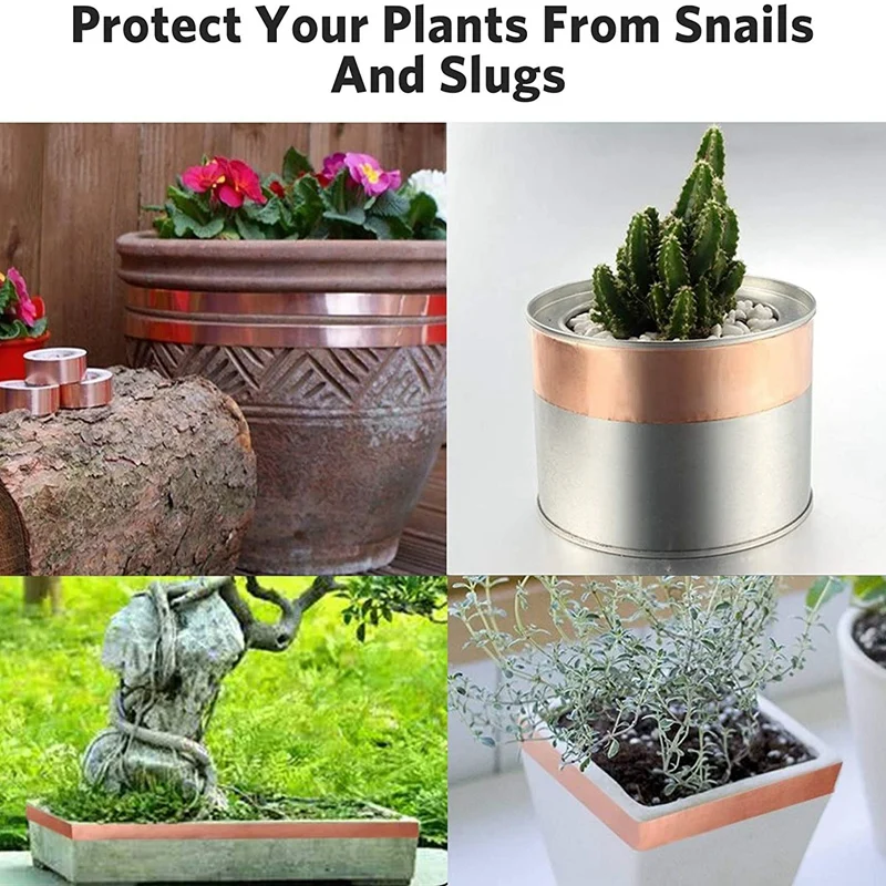 Copper Foil Tape 27Yards X 2 Inch For EMI Shielding Conductive Adhesive For Electrical Repairs,Snail Barrier Tape Guitar