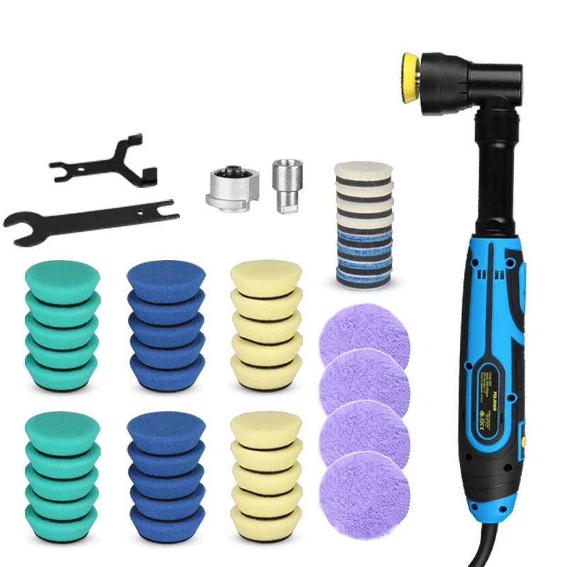 Машина для полировки автомобиля Электрическая машина для точечной полировки 2-дюймовая машина для точечной полировки, шлифовки, вощения и остекления