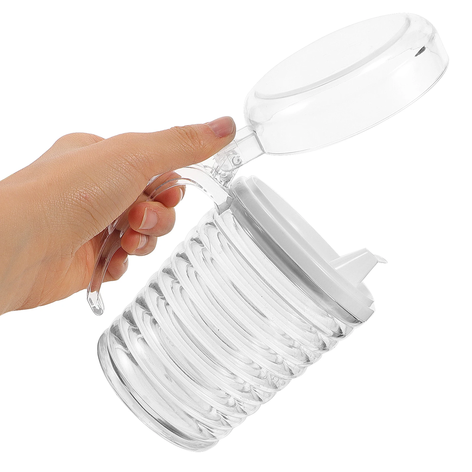 

450Ml Oil Bottle Large Capacity Leak-Proof Spill-Resistant Plastic Condiment Dispenser Sauce Container Vinegar Soy Sauce Holder