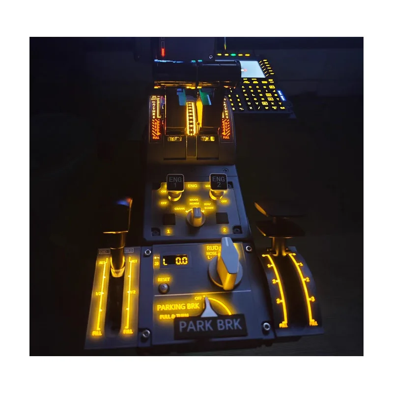 

For WINWING URSA MINOR 32 Throttle Metal / 32 PAC Metal for X-Plane MSFS Flight Simulator