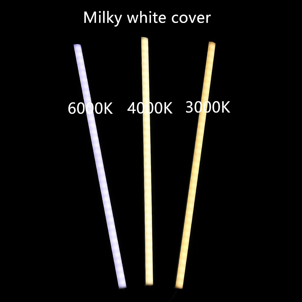 LED cabinet bar light  5730 36LEDs Kitchen light under furniture 12V DC 50cm profile aluminum led hard strip Linear lights