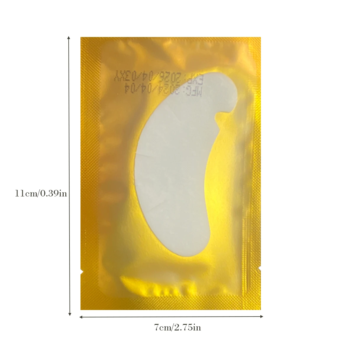50 Pairs Set Under Eye Pads,Eyelash Extension Gel Patches, Lash Extension Lint Free Under Hydrogel Eye Mask Pads Beauty Tool