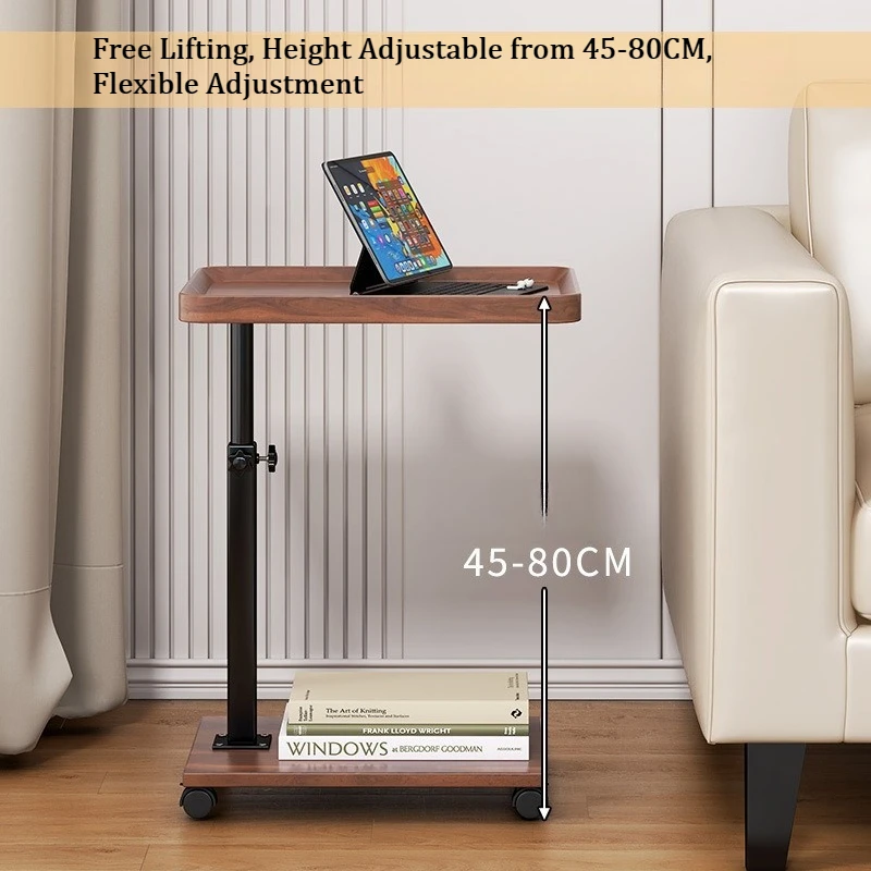 

Многофункциональный передвижной подъемный столик в минималистичном стиле, приставной столик к дивану, прикроватная тумбочка для гостиной и домашнего использования