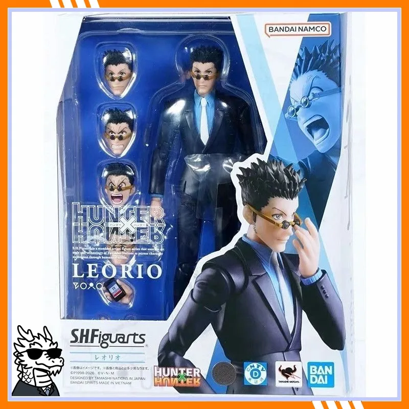 

Fast Shipping Bandai Anime HUNTER×HUNTER SHF LEORIO Original Movable Model Toys Action Figure Collectible Ornaments Children Kid