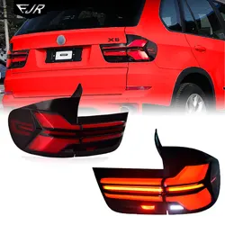 For BMW X5 E70 Taillight Assemblies 2007-2013 LED Sequential Flowing Turning Signal Rear Tail Light Auto Lamp Accessory