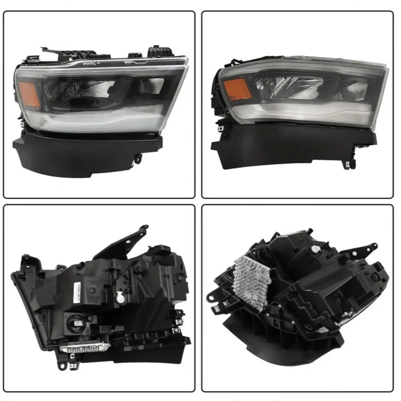 Suitable for Ram1500 Headlight 2019-2022 Cross-Border 68533274AA 68533275AA Headlamp