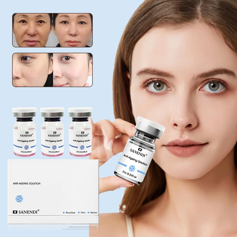 

Anti Aging Ampoule Skin Care Korean Skin Beauty Set Moisturizing Brighten Essence+Supporting Tools apply/MNS ﻿