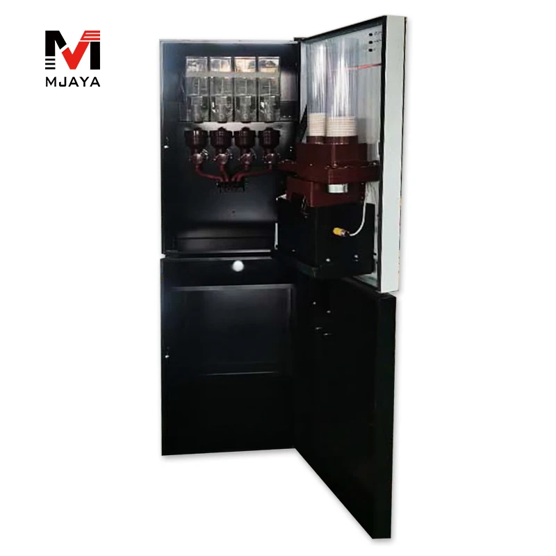 Smart Business Commercial Multiple Flavors Fully Automatic Desktop Coin-operated Coffee Vending Machine for Office