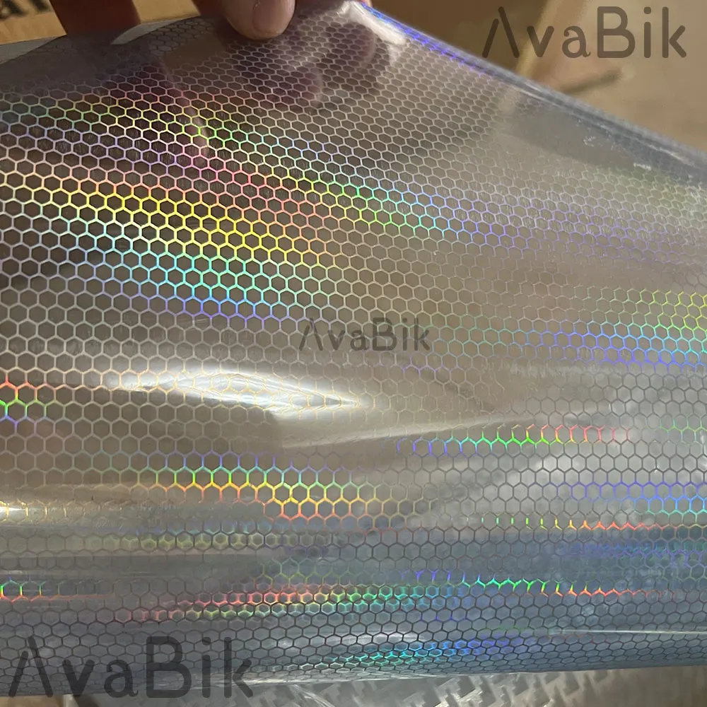 30 cm x 8 m Auto Oro A Nido D'ape Texture Tinta Pellicola Dell'involucro Del Vinile PVC Esagonale Auto Faro Fanale Posteriore Adesivo Pellicola Della Luce Accessori Auto