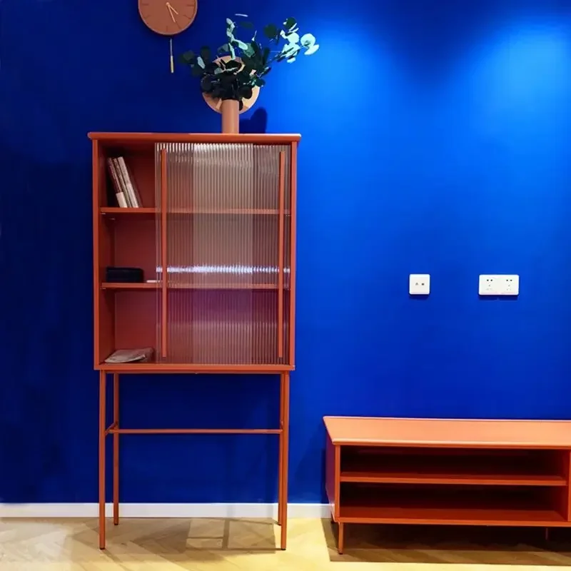 Display Cabinet Art Gallery Showcase Bookshelf Display Cabinet Locker Wine Cabinet
