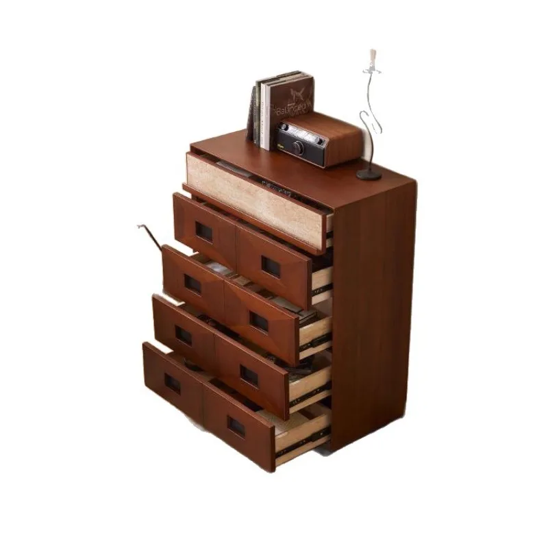 Bedroom retro wall storage, bedside locker, small side cabinet next to TV cabinet