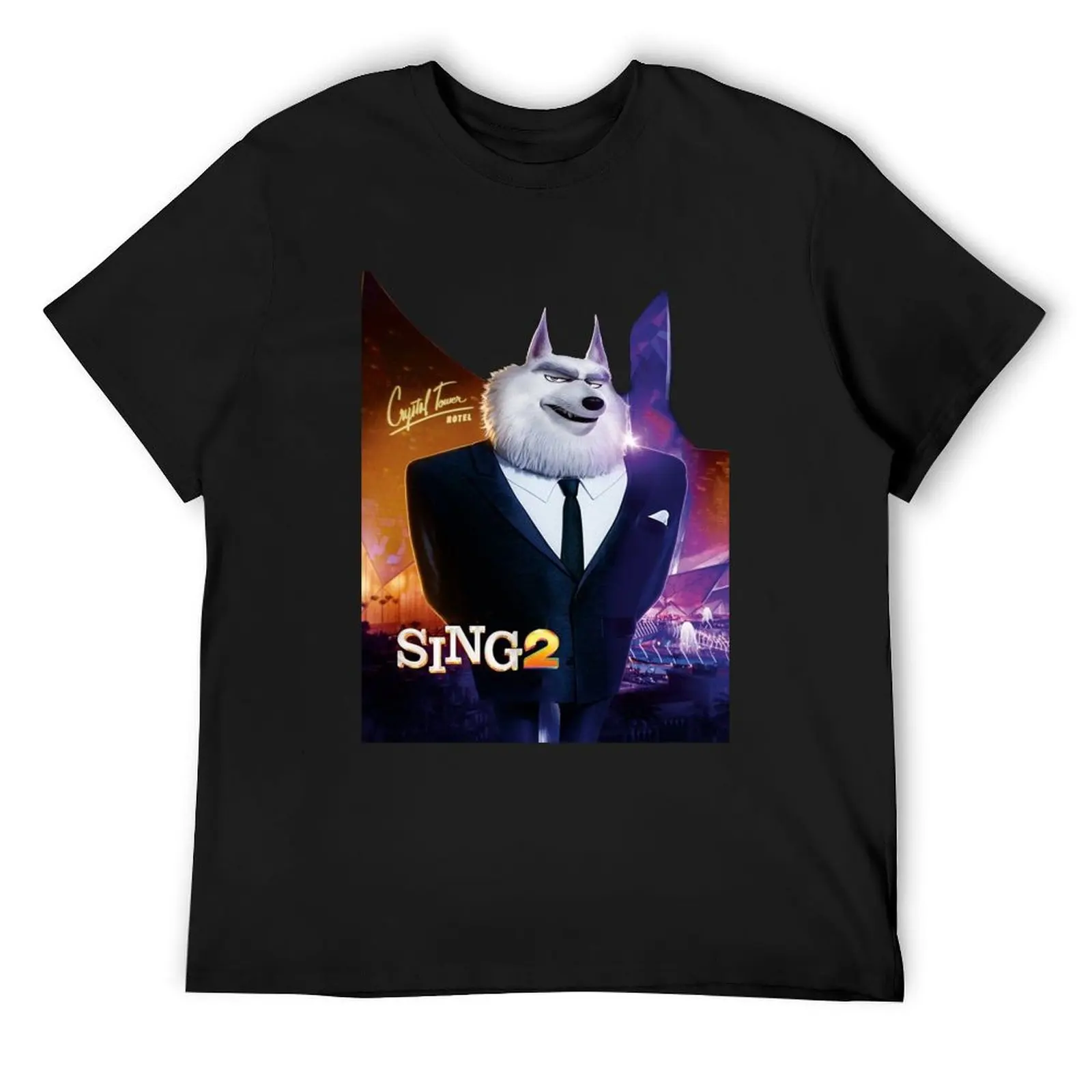 

Jimmy Crystal Sing 2 Character T-Shirt shirts graphic tees Funny t-shirt football t shirt luxury clothes men