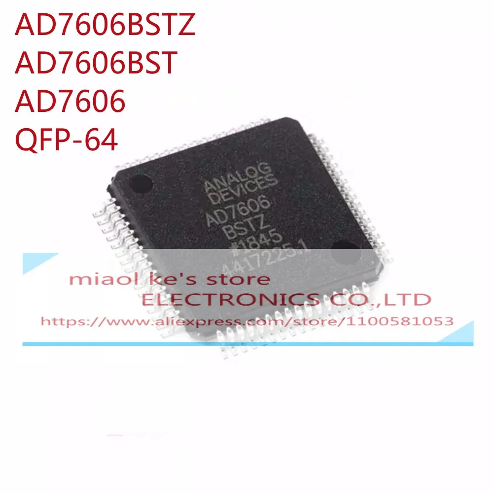 

[5pcs]100%New original AD7606BST AD7606BSTZ AD7606 IC DAS/ADC 16BIT 200K 64LQFP