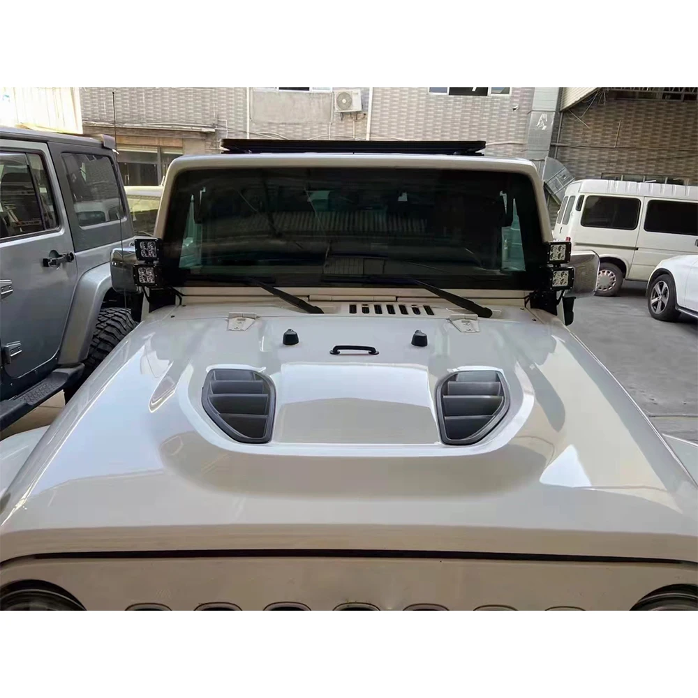 

Low Price Hood For Jeep Wrangler 2007-2018 JK 4x4 Auto Parts Accessories Engine Hood Cover For Jeep JK USA Warehouse Ready Stock