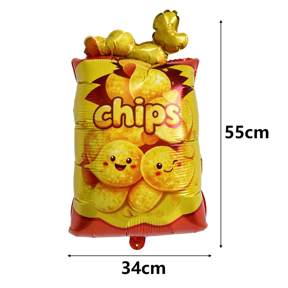 Palloncini a forma di patatine - Food Snacks For Baby Shower recensione e prezzo