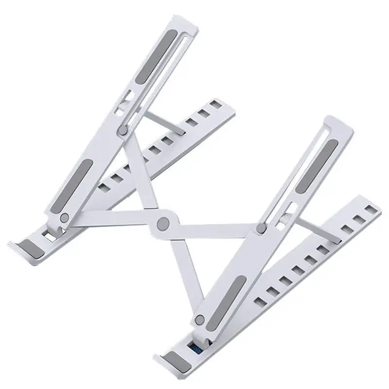Lightweigh ABS Plastic Material Foldable Laptop Stand Adjustable Notebook Bracket Portable Holder for Macbook Air Accessories
