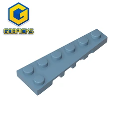 Gobricks GDS-2143 Wedge Plate 6 x 2 Right compatible with lego 78444 Assembles Building Blocks children's toys