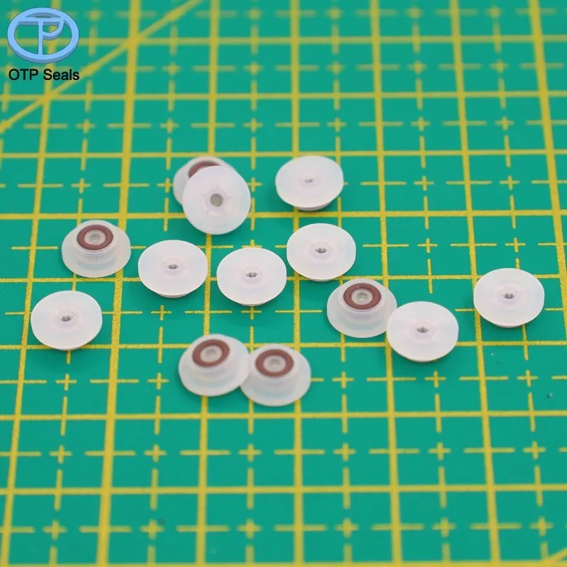 

Flange spring seal UHMWPE UPE seals ultra high molecular weight polyethylene V spring FKM O-ring non-standard Factory Customized