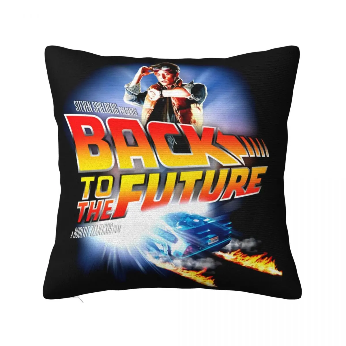 Men's Fashion Back To The Future Logo Women Men Rock Top Discount Great Quality Chinese Style Brand Style Pillow Case