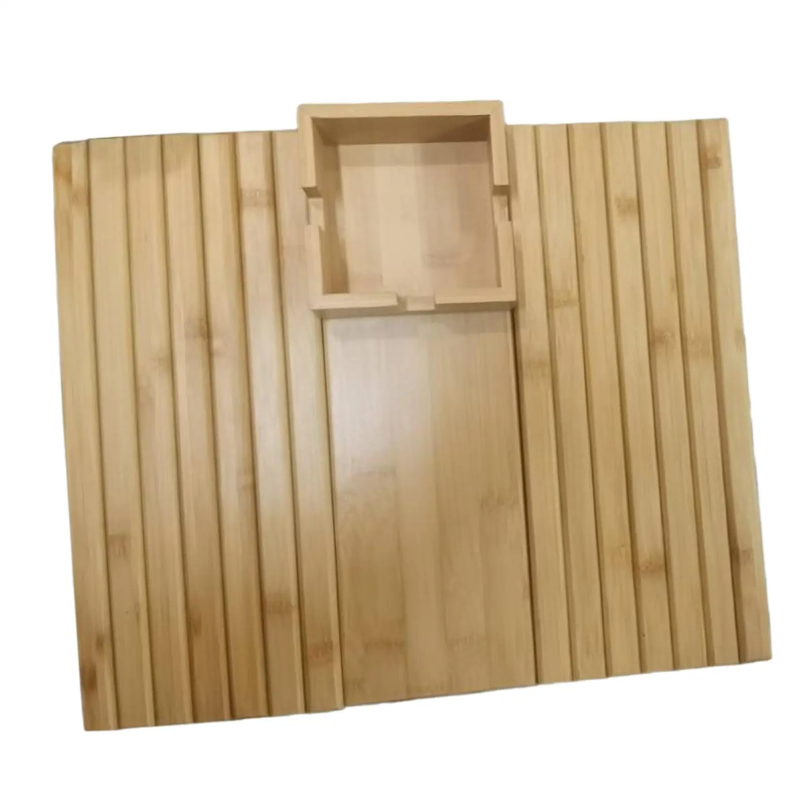 Accoudoir de canapé portable en bambou, porte-gobelet, bras de canapé, table d'escalier pratique, cadeau de canapé de magazine pour la famille