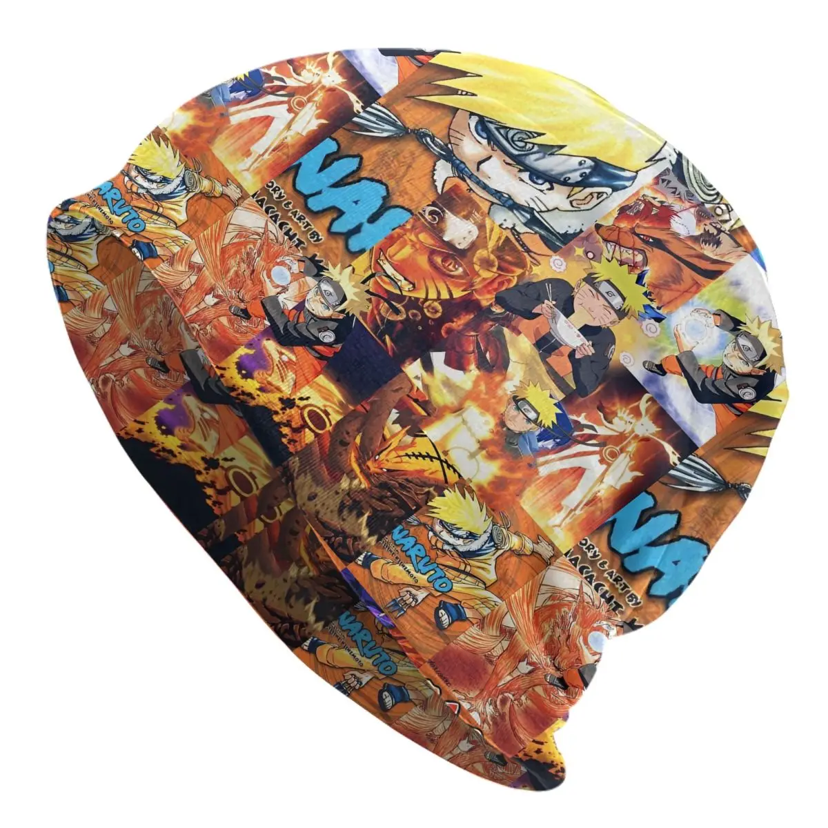 

Unisex Chemo Beanie Skullies Narutos Anime Uzumaki Cartoon Outfit Fall Winter Warm Bonnet Knitting Hats